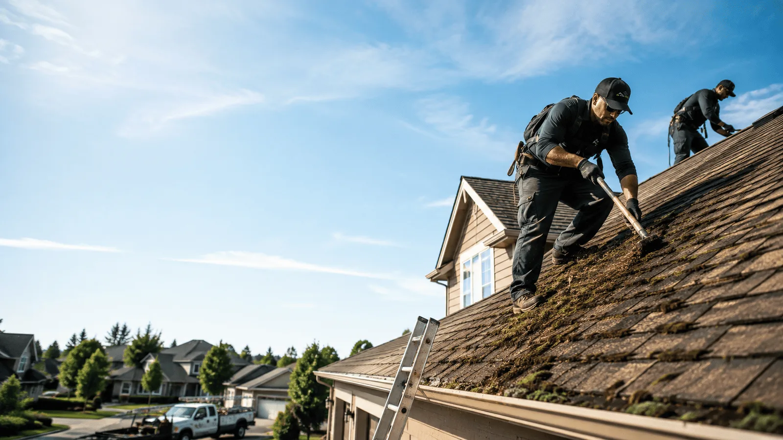 Roof Moss Removal in Grubville, MO near me